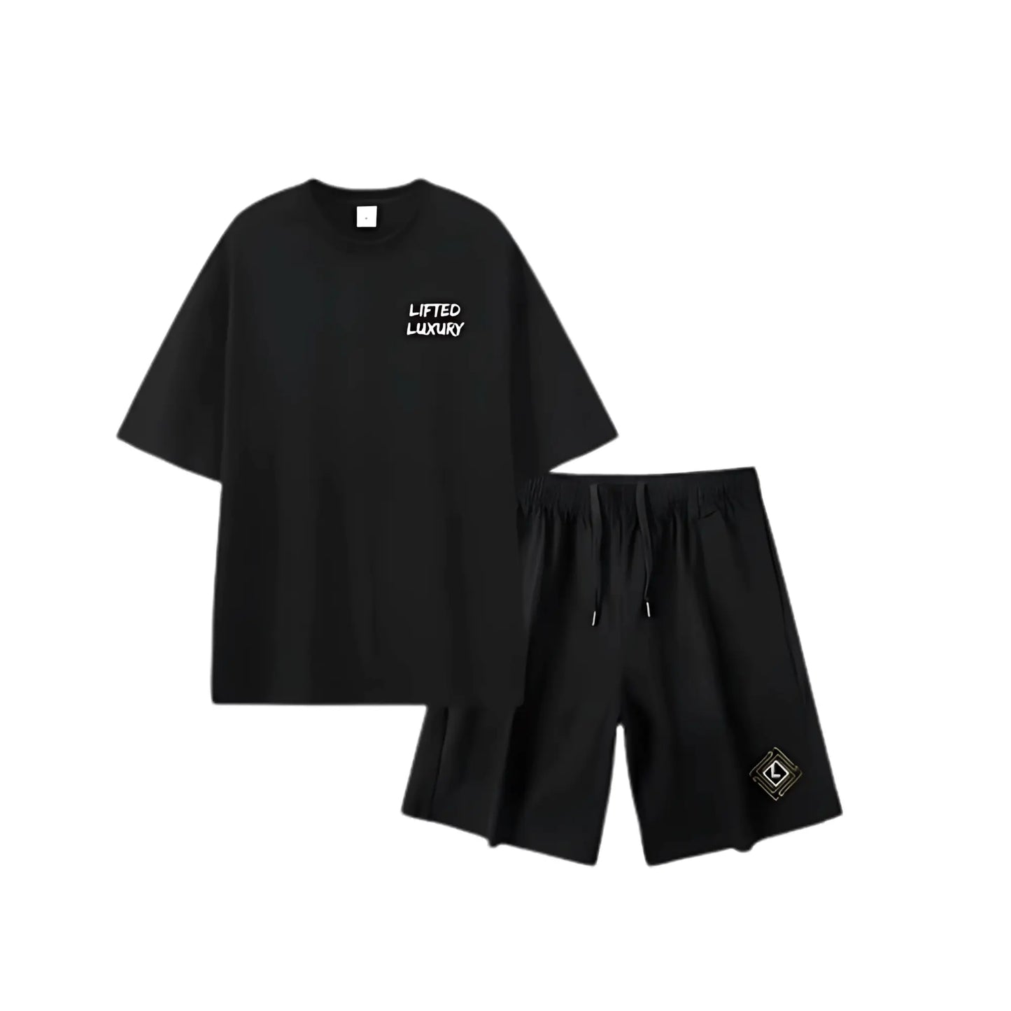 Lifted Luxury Street Set – Black - Lifted Luxury streetwear