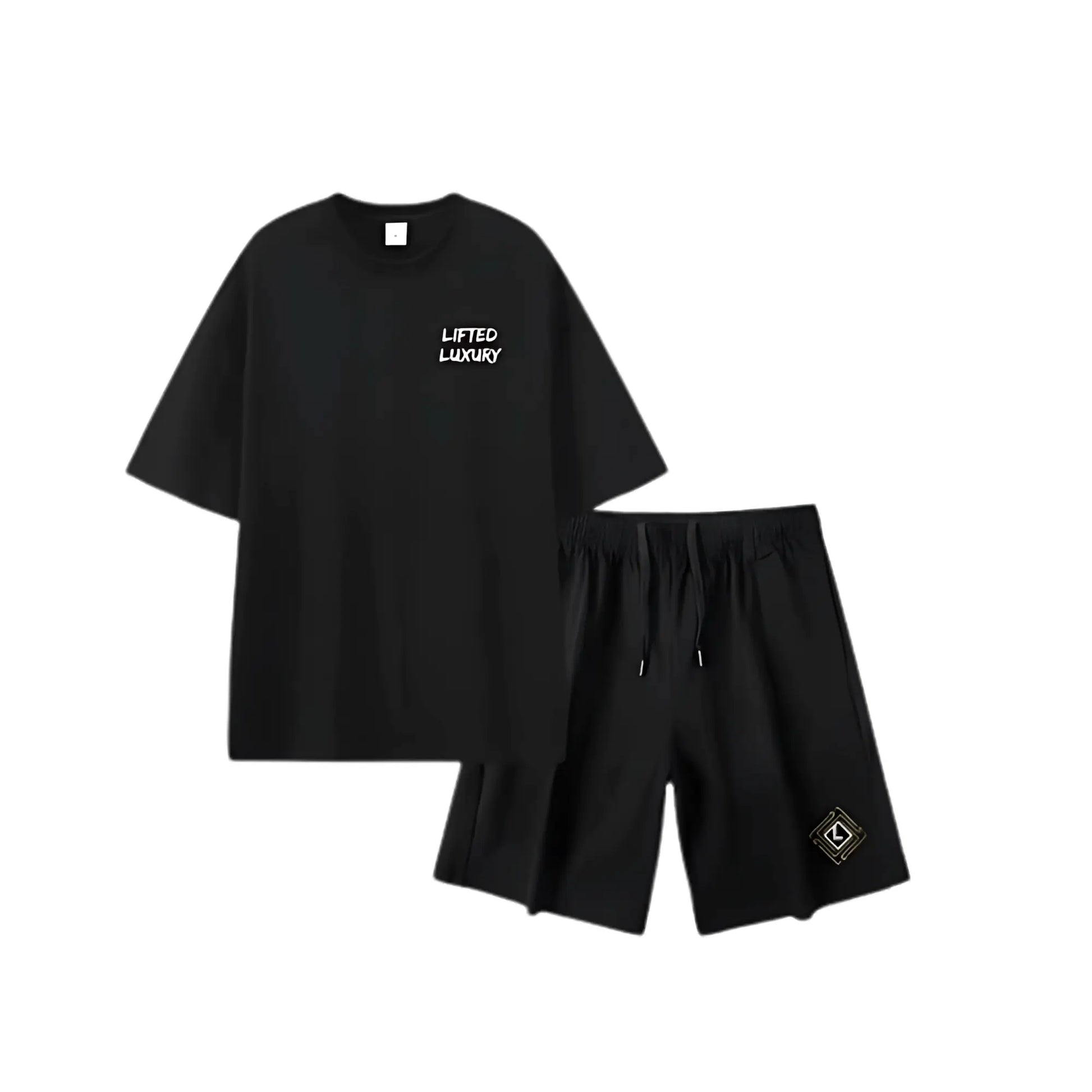 Lifted Luxury Street Set – Black - Lifted Luxury streetwear