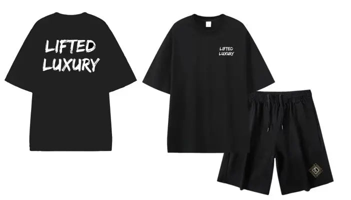 Lifted Luxury Street Set – Black - Lifted Luxury streetwear